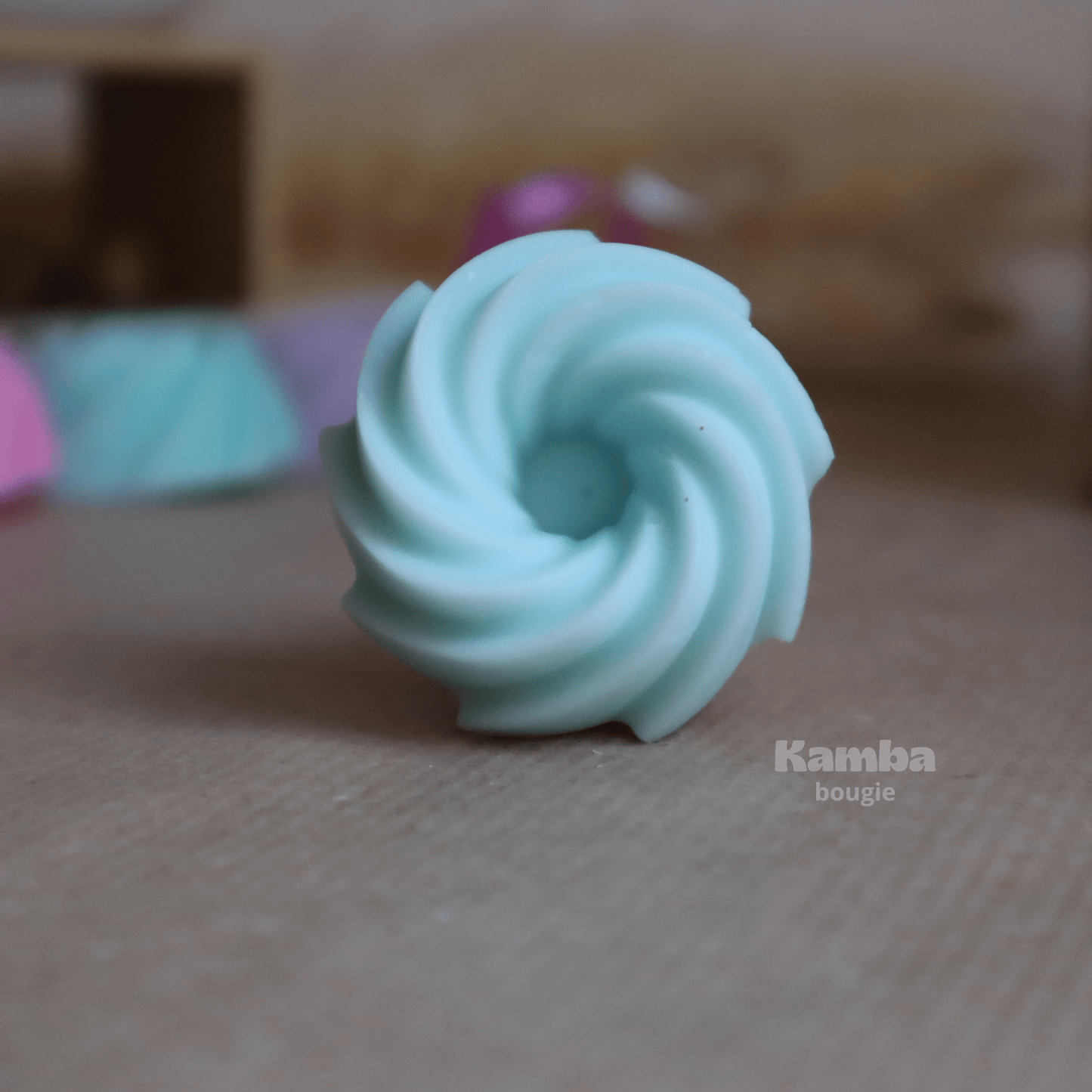 Fondant parfumé CACHEMIRE ET SOIE 19gr - Kamba bougie