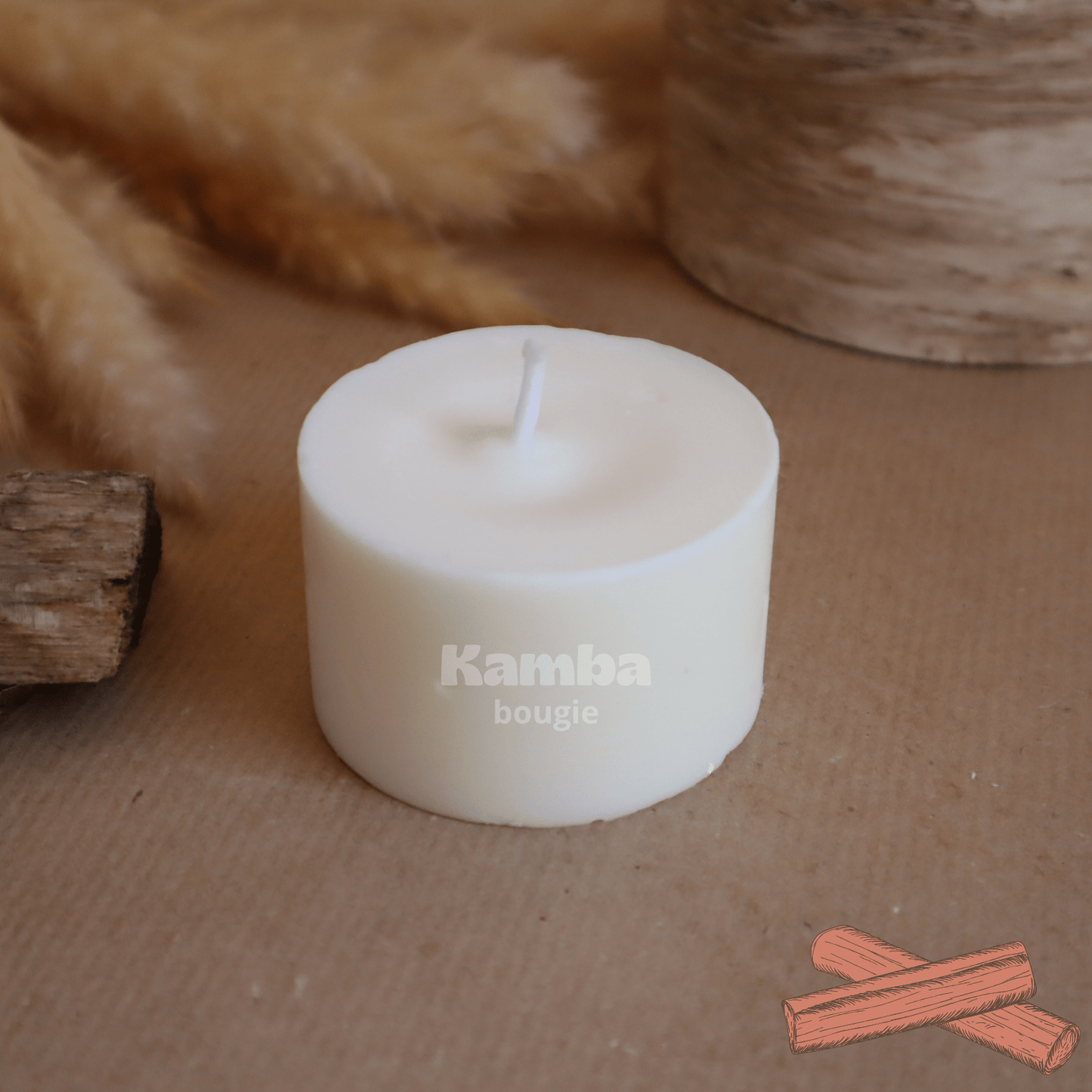 Recharge bougie BOIS DE SENTAL 100gr - Kamba bougie