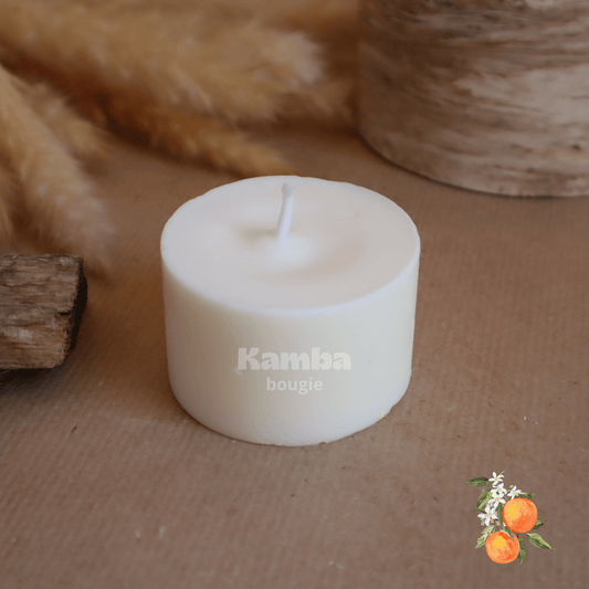Recharge bougie FLEUR D'ORANGER 100gr - Kamba bougie