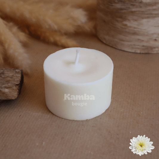 Recharge bougie MUSC BLANC 100gr - Kamba bougie