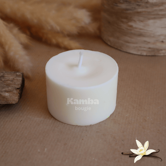 Recharge bougie VANILLE 100gr - Kamba bougie